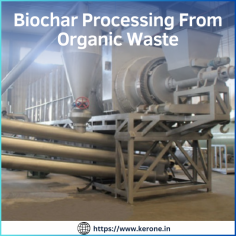 Biochar Processing From Organic Waste

Kerone, a leading manufacturer and supplier of industrial processing equipment, specializes in biochar production systems designed to convert organic waste into valuable biochar. Utilizing advanced thermal processing technologies such as pyrolysis, Kerone's solutions ensure efficient and sustainable waste-to-resource transformation. The systems are customized for diverse industries, offering robust performance, energy efficiency, and eco-friendly operations. With a commitment to innovation and quality, Kerone supports industries in adopting circular economy practices, reducing waste, and enhancing soil health with premium-grade biochar.
For more detail visit at our website on https://www.kerone.in/