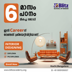 Explore your passion for interior design and enhance your skills with the top-rated interior designing course in Kerala and Kochi. Enroll now for a brighter future!
more infohttps://blitzacademy.org/maincourse.php?course_cat=6&interior-designing-course-in-kochi