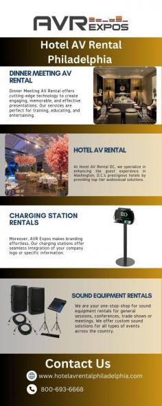 The journey of Hotel AV Rental Philadelphia began with a clear vision – to redefine how Philadelphia’s hotels and their guests engage with cutting-edge audiovisual technology.