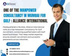 Headquartered in Mumbai, Alliance International ranks as a top manpower consultancy for Gulf recruitment, connecting qualified talent with Gulf-based businesses. Their deep market expertise ensures smooth recruitment and successful placements across industries, for more information visit www.allianceinternational.co.in/manpower-consultancy-mumbai-for-gulf.