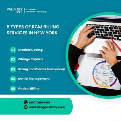 VALiNTRY360 offers specialized RCM (Revenue Cycle Management) billing services in New York, designed to optimize healthcare providers' financial processes. Their comprehensive services include accurate medical coding, charge capture, billing and claims submission, accounts receivable management, denial management, and patient billing. By leveraging advanced technology and industry expertise, VALiNTRY360 ensures streamlined operations, reduces claim denials, and improves cash flow for healthcare practices. Their team focuses on compliance, minimizing errors, and maximizing reimbursements, allowing providers to concentrate on patient care. VALiNTRY360’s RCM solutions help New York healthcare organizations enhance operational efficiency and boost financial performance.
For more info visit us https://valintry360.com/healthcare-revenue-cycle-management-solutions-in-new-york