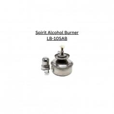 Labotronics Spirit alcohol burner is a round bottomed consumable that produces an open flame. It can be made from brass, glass, stainless steel or aluminum. Used with denatured alcohol and methylated spirits. Preferred over Bunsen burners for safety purposes
