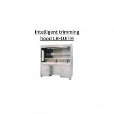 Labotronics Intelligent trimming hood is a floor mounted fully automated cabinet. Height adjustment feature offers enhanced comfort and flexibility to user. The smart air replenishing system enables interconnection and intercommunication with an exhaust system to accomplish effective decontamination.