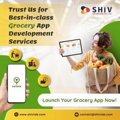 Shiv Technolabs offers top-tier grocery app development services, focusing on user-friendly design, robust backend architecture, and secure payment integrations. Our team excels in creating custom features, from inventory management to real-time order tracking, ensuring smooth operations for customers and admins alike.

With expertise in front-end and back-end development, quality testing, and ongoing support, we bring a reliable grocery shopping experience to life, tailored to your business needs.