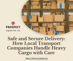 When it comes to local transportation of heavy, bulky, and oddly shaped cargo, ensuring safe and secure delivery is paramount. Local transport companies Singapore play a crucial role in meeting these logistical challenges by providing specialized handling and expertise. Moving heavy cargo isn’t as straightforward as standard shipping; it requires careful planning, the right equipment, and trained personnel to prevent damage and ensure everything arrives in optimal condition.

Firstly, local transport companies in Singapore are well-versed in the specific demands of their area, allowing them to tailor their approach to local conditions and regulations. They often employ specialized equipment, like cranes, forklifts, and dollies, to handle items that would otherwise be difficult to transport. These tools are crucial in lifting, securing, and loading heavy cargo onto transport vehicles safely. Additionally, local companies use trucks specifically designed to bear substantial weights and irregular shapes, reducing the risk of damage in transit.

Another key aspect of safe delivery is proper securing and packaging. Local transportation providers understand that securing heavy cargo is essential, as even the slightest movement during transit can lead to accidents. They often use heavy-duty straps, braces, and cushioning materials to lock items into place, ensuring that nothing shifts or tilts during the journey. For fragile items within heavy cargo, additional padding or shock-absorbing materials are utilized to further mitigate risks.

Experienced personnel also contribute to the secure handling of heavy cargo. Many local transport companies employ trained drivers who understand the nuances of driving with a heavy load, such as navigating turns carefully and braking gently to prevent abrupt shifts. These drivers know local routes well, allowing them to avoid bumpy roads or sharp inclines that could potentially jostle the cargo.

Lastly, many best local transport companies in Singapore offer insurance and tracking for valuable or delicate heavy items, providing peace of mind for clients. By combining specialized equipment, skilled staff, and thorough safety measures, local transportation providers ensure that even the heaviest and most awkwardly shaped items reach their destination securely and without hassle.

Pop over here : https://www.prospect.sg/