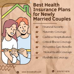 Health insurance for newly married couples offers financial security, maternity benefits, cashless treatment, and tax savings, ensuring a secure and healthy future.