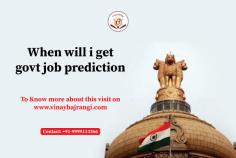 Are you wondering when you will get a government job? Get your answers from Dr. Vinay Bajrangi, a trusted career astrologer. With his expert guidance, you can find out the best time for your job success. Don’t leave your future to chance! Book an online consultation today and gain valuable insights into your career path. Dr. Bajrangi is here to help you navigate your journey towards a fulfilling government job. Take the first step towards your dream career now!

https://www.vinaybajrangi.com/career-astrology/govt-job 
