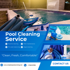 How to Choose the Best Pool Service Provider in E Lake Mead Parkway, Henderson ?

Choosing the best pool service provider in E Lake Mead Parkway, Henderson, requires careful consideration to ensure your swimming pool receives the highest level of care. Start by verifying that the company is licensed and insured, which indicates professionalism and safety standards. Look for providers with highly experience, as they are better equipment to handle both routine cleaning  and maintenance. Complete Pool Servicing company is the best pool services provider in Mead Parkway with more than 10+ years of experience .They provide full pool services like pool cleaning, maintenance, repairs and refilling service at affordable prices. You can also check the positive reviews of customers to why choose a complete pool servicing company for your swimming pool. 

We provide full pool services on the basis of week and month. In weekly pool service our pool experts visit your pool every week and in monthly pool services pool experts visit your pool one time in a month. It's also crucial to compare service packages with pool services providers, but we offer comprehensive options like cleaning, chemical balancing, and equipment inspection tailored to your needs. While affordability matters, prioritize value for money over the lowest price to avoid service. Choose a complete pool servicing company for excellent customer service and responsiveness, as clear communication is key to a positive experience.We provide our services in Las vegas valley, Southeast las vegas, North las vegas,Green valley and many more cities in Henderson/ Nevada. If you are searching for a reliable and highly experienced pool services provider in mead parkway, then you reach the best place to contact us now to increase the life and beauty of your swimming pool.

Contact us
Mob. No.- +1 7028101798
Website : https://completepoolservicing.com/
Email id : frank@completepoolservicing.com

