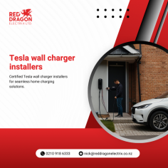 Professional Tesla Wall Charger Installers

Looking for Tesla Wall Charger Installers? Red Dragon Electrix offers specialized services for Tesla wall charger installations. Our certified technicians ensure your Tesla charger is installed correctly and safely, providing you with a reliable charging solution at home.