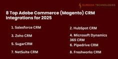Elevate your customer relationships with the best CRM integrations for Adobe Commerce. Explore options like Salesforce, HubSpot, and more to streamline your business processes.