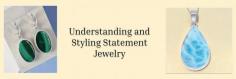 What Is Statement Jewelry & How To Wear It? - The Complete Guide

Statement Jewelry is a piece of jewelry that is large, bold and attention-grabbing and is meant to express the wearer’s style and personality. Any statement piece, whether it is a ring, bracelet, necklace, pendant or earrings evokes emotions & expresses the feelings of the wearer is what makes this astonishing jewelry a desirable piece. Statement Jewelry also helps its wearer to portray who they are through their outward appearance. It is also believed that these bold and stylish accessories were also worn in ancient civilizations by Egyptians in ceremonies and rituals to show divine favor.