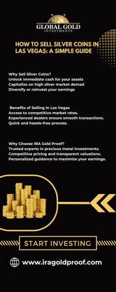 Discover how to sell silver coins Las Vegas effortlessly with this simple guide. Learn to evaluate your coins, choose reputable buyers, and leverage market conditions for maximum returns. Make the process seamless and profitable with expert tips and insights