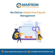 In the bustling commercial landscape of Chennai, Payroll Management is the cornerstone of a thriving business. It’s an intricate dance of numbers and laws, where precision meets legal acumen. At Maatrom HR Consultancy, we offer premier Payroll Management services in Chennai, engineered to ensure that your financial obligations glide smoothly, your employees are content, and your focus remains unswervingly on growth.