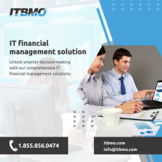 Unlock Efficiency with IT Financial Management Solutions

Elevate your business operations with ITBMO's comprehensive IT financial management solution. Our software is tailored to meet the unique needs of businesses, offering robust features for streamlined financial management. From budgeting to reporting, our solution covers it all, ensuring efficient handling of your finances. Additionally, our platform provides extensive support for financial service management, empowering you to optimize your service delivery processes and enhance customer satisfaction.