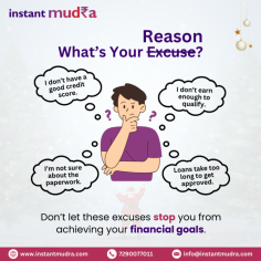 With Instant Mudra, personal loans are:
✅ Easy to Apply
✅ Fast Approval
✅ Minimal Paperwork