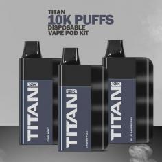 Get ready for the ultimate vaping experience with the Titan 10K Puffs Disposable Vape. Offering up to 10,000 puffs, this disposable vape is perfect for those who don’t want to keep reordering. The Titan provides an exceptional flavour experience and smooth throat hits every time. Its sleek design and easy-to-carry build make it a convenient choice for vapers who are always on the move. Don’t settle for less when you can enjoy up to 10K puffs in every device.