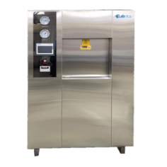 Labnics Vacuum Autoclave 250L with pressure regulation 0.00-3.50 bar uses vacuum and saturated steam for sterilization. Features dual doors with pressure-temperature interlocks, offering safety, customizable options and diverse sterilization choices for better use.