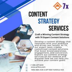 Craft a Winning Content Strategy with 7X Expert Content Solutions