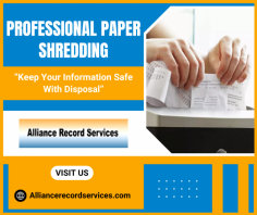 Paper Shredding for Data Protection

Do you want to safeguard your information? We offer comprehensive paper shredding services to secure document destruction and privacy. Our team efficiently handles all document disposal needs while protecting personal and business details. Send us an email at admnalliance@aol.com for more details.