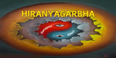 entire universe inside Hiranyagarbha, and Hiranyagarbha is inside Parmeshwar Maha Ganapati. https://kediganapati.com/origin-of-hiranyagarbha/