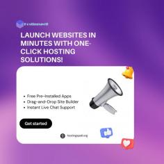 Get your website up and running instantly with HostingSpell’s easy, one-click hosting solution—no technical skills required!


