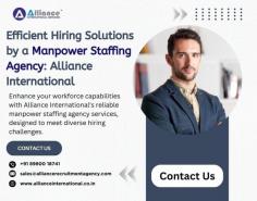 Enhance your workforce capabilities with Alliance International's reliable manpower staffing agency services, designed to meet diverse hiring challenges. For more information, visit www.allianceinternational.co.in/manpower-staffing-services. ﻿#manpowerstaffingagency﻿ 