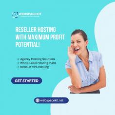 Start your hosting business with WebSpaceKit's reseller hosting plans. Enjoy high margins, top-tier performance, and easy management tools to maximize your profits. Build your brand with confidence and scalability.