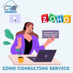 Zoho Consulting Services offer businesses a comprehensive approach to leveraging the power of Zoho's suite of applications. These services begin with a detailed needs assessment to understand your unique business requirements, ensuring the selection of the right Zoho tools for your operations. From implementation to customization, Zoho experts configure applications like CRM, Books, Inventory, and more to align seamlessly with your workflows.Discover how Zoho Consulting Service can help you implement and manage Zoho applications to meet your business goals. From CRM setup to analytics and automation, get tailored solutions for smoother workflows and improved efficiency. Partner with CRM Masters, a leading Zoho service provider, to elevate your business operations with expert guidance and support.