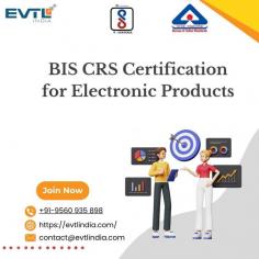 At EVTL India, we specialize in guiding organizations through the BIS CRS Certification for Electronic Products process. Our experienced advisory services make it easy for manufacturers and importers to meet regulatory standards, assuring an easy market introduction for their electrical products.

Visit us: https://evtlindia.com/bis-crs-certification-for-electronic-products