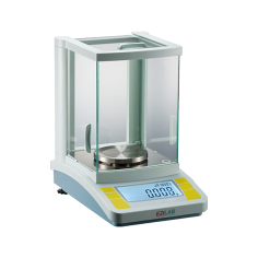 Electronic Balance EZL-EB73
Ezilab Electronic Balance offers 1mg readability, 200g capacity, and stable measurements with an anti-electrostatic 360° draft shield and 80mm scale. It includes internal calibration and a high-resolution display for easy, precise operation in any lab setting.