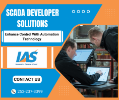 Custom SCADA Systems for Industries

We offer comprehensive HMI and SCADA development services to help clients monitor and control industrial processes. Our experienced engineers implement customized systems tailored to each project's unique needs. Send us an email at sales@ias-nc.com for more details.