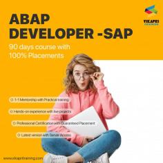 Get the best SAP Training in Chennai with advanced One-on-One training sessions and real-time projects by our experts. Complete the course in 45 days with Certification and Placement assistance. We provide weekdays & weekend classes at your flexible time at an affordable fee.

https://www.vikapritraining.com/sap-training-in-chennai/