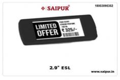 2.9” Electronic Shelf Labels Exported In India
