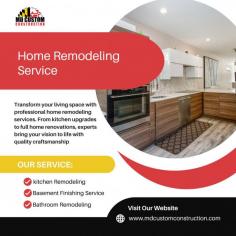 Transform your living space with professional home remodeling services. From kitchen upgrades to full home renovations, experts bring your vision to life with quality craftsmanship and attention to detail. Whether you’re modernizing, expanding, or customizing your home, trusted home remodeling services deliver results that match your style and needs.