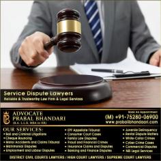 Service Dispute Advocates Lawyers in Ludhiana Punjab +91-75280-06900 https://www.praballbhandaari.com
