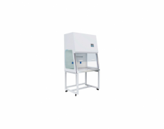  LabExpo PCR Cabinet ensures safety with anti-UV windows, an interlock UV lamp, and a 90-minute timer. Adjustable airflow is purified through a washable pre-filter and HEPA filter. Built with durable stainless steel, it features a well-lit workstation, ergonomic height, and LED display.