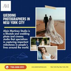 Wedding videographers recreate the moments and now it’s easy to explore the great moments. Wedding videography in New York City is the best option if you want to relive the special moments. 
You will feel the romance even after years and thus you will learn the significance of NYC wedding photography and videography. 
Visit on site: https://alainmartinez.com/