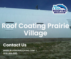 Ensure lasting protection for your property with expert roof coating Prairie Village services from Blue Rain Roofing. Our durable roof coatings provide exceptional protection against the elements, extending your roof's lifespan while offering added insulation and energy efficiency. Trust Blue Rain Roofing for reliable and professional roof coating solutions in Prairie Village.