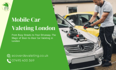 Effortless Vehicle Care: Door-to-Door Car Valeting in London


In the vibrant city of London, where life moves at a lightning pace, maintaining your car’s cleanliness can often feel like an uphill battle. To read our published blog: https://ecoverdevaletingservices.wordpress.com/2024/12/12/effortless-door-to-door-car-valeting-london/

Visit our website today at: https://ecoverdevaleting.co.uk/
