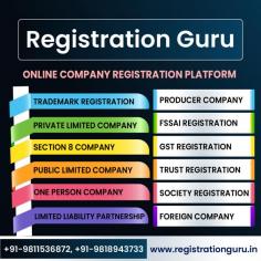 The fast procedure of online company registration in India allows business owners to launch their ventures swiftly and effectively. You can register many kinds of businesses from the convenience of your home using digital platforms, including sole proprietorships, LLPs, and private limited corporations. Getting a Director Identification Number (DIN), a Digital Signature Certificate (DSC), and submitting incorporation paperwork to the Ministry of Corporate Affairs (MCA) are all steps in the process. Online registration makes it easier to launch your ideal business and is affordable, safe, and fast.