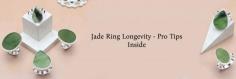 Talking about jade, this gemstone has been cherished in many countries, especially China, for centuries, and in the United States, both Wyoming and Alaska have honored jade as their official state gemstone. In this guide, we will explore the art of cleaning and oiling your jade ring, which are two essential practices that you need to perform in order to maintain the stone’s appearance. We will also give you some tips on how to care for your jade ring. So, without waiting any longer, let’s begin our journey by first understanding what jade is.