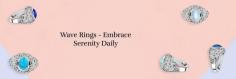 Wave Rings Unveiled: Symbolic Insights, Benefits, and How to Care for Your Jewelry

Like lapis wave rings, moonstone wave rings offer numerous Wave Ring Benefits that contribute to wellness and spiritual connection. This gemstone is extremely popular among women because it eases menstrual cramps, increases fertility, and facilitates safe childbirth. Additionally, moonstone wave rings are favored by psychics and those who want to connect to the spirit realm, as this stone improves intuition and aids in developing extrasensory perception along with all the Clair abilities. Furthermore, moonstone wave rings invite protective energies, eliminating negative vibes from the surrounding environment and canceling the effects of black magic and evil eyes.
