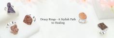 Radiant Healing: The Complete Guide to Druzy Rings and Their Energetic Benefits

The energies of the druzy crystal calm down the user, helping him to regulate his stress levels. Also, the soothing energy of this crystal relieves feelings of anxiousness and worry. It is said that a person is able to exercise a positive temperament even in the most stressful situations when he uses a druzy crystal. Druzy Rings Healing Benefits include calming anxiety, reducing panic attacks, and alleviating overthinking, as their healing vibrations promote tranquility and relaxation. Wearing a druzy ring is particularly beneficial for people suffering from panic disorders and anxiety disorders, offering a sense of peace and comfort.
