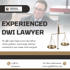 In need of an experienced DWI lawyer? Segal Defense provides expert legal representation to guide you through the complexities of DWI charges. Our dedicated team offers strategic defense, personalized solutions, and clear guidance to protect your rights. With extensive experience in DWI defense, we focus on minimizing penalties and securing the best possible outcome for your case. Rely on us for trusted expertise when you need it most.