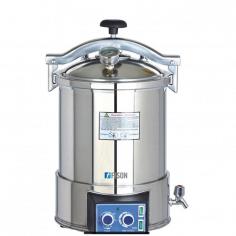 Portable autoclave FM-PA-A200

Fison Portable Autoclave is an 18L electric top-loading, high-pressure steam sterilizer operating at 126°C with 0.16 MPa pressure. This Class N autoclave features a leak-proof chamber, dual-scale pressure gauge and adjustable knobs for temperature and pressure. With a 0–60 min cycle and handwheel lid, it ensures efficient, safe and reliable sterilization.