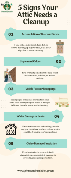 Learn the key indicators that your attic might need attention. From foul odors and pest infestations to damaged insulation and visible mold, these signs can signal the need for a thorough cleanup. Addressing these issues promptly can protect your home and improve its overall condition. Discover what to look for and why regular attic maintenance is essential.
