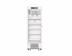 Advalab Pharmacy Refrigerator ensures reliable 2 to 8 degrees Celsius storage with a 316-liter stainless steel build. It features an LCD screen, eco-friendly R290 refrigerant, and a high-efficiency compressor. Designed for durability, it offers automatic operation, low maintenance, and advanced safety features.