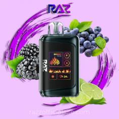 Unleash the perfect mix of tangy and sweet with the Black & Blue Lime Raz Vape. This exceptional combination of ripe blackberries, blueberries, and a zesty lime twist creates an exhilarating flavor profile. If you’re looking for a unique vaping experience, the Black And Blue Raz Flavor promises to be your next favorite.

