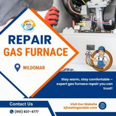 A malfunctioning gas furnace can leave your home feeling icy when you need warmth the most. At KJ’s Heating & Air, we specialize in gas furnace repair in Wildomar, offering fast and dependable solutions to restore your comfort. Our skilled technicians handle all issues to get your heating system running efficiently again. Don’t wait in the cold - contact us now for fast, professional service at https://www.kjheatingandair.com/wildomar