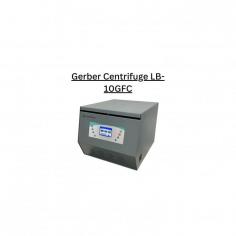 Labotronics Gerber Centrifuge is a tabletop unit comes with microprocessor-controlled functions. Features 1500 rpm of maximum speed with 8 tubes capacity. Designed with metal frame, stainless steel chamber with guarding ring, has electronic safety lock to prevent cover opening during centrifugation. 